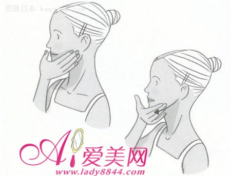 日本神奇按摩法 夏日脸部肌肤问题逐个击破