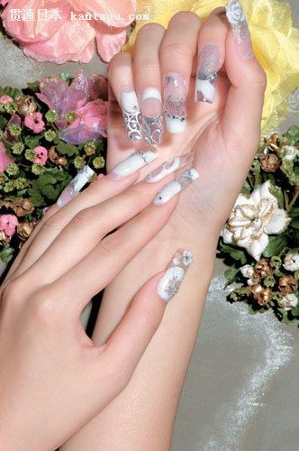 夏日双手玩转日本时尚指甲彩绘图案