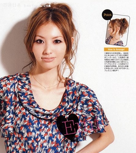 日本夏日14款发型受尽宠爱(组图)