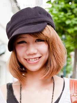 日本街头潮人“避暑”发型(组图)