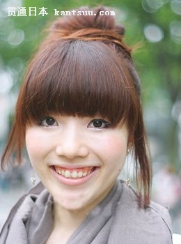 日本街头潮人“避暑”发型(组图)