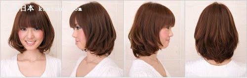 让你嫉妒的日本小美人发型(组图)