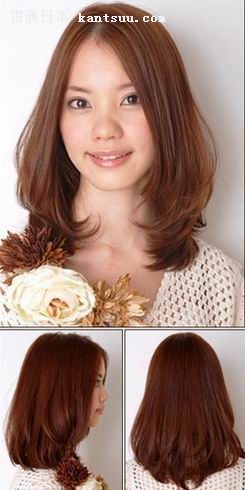 日本新款流行糖果系中长发型
