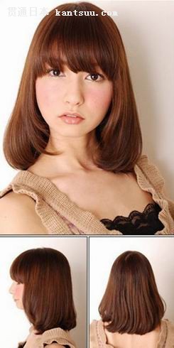 日本新款流行糖果系中长发型