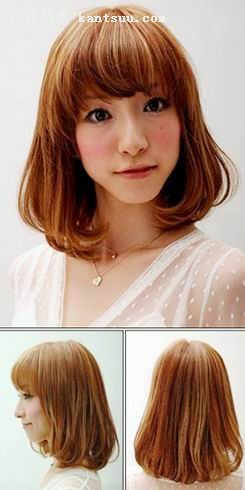 日本新款流行糖果系中长发型