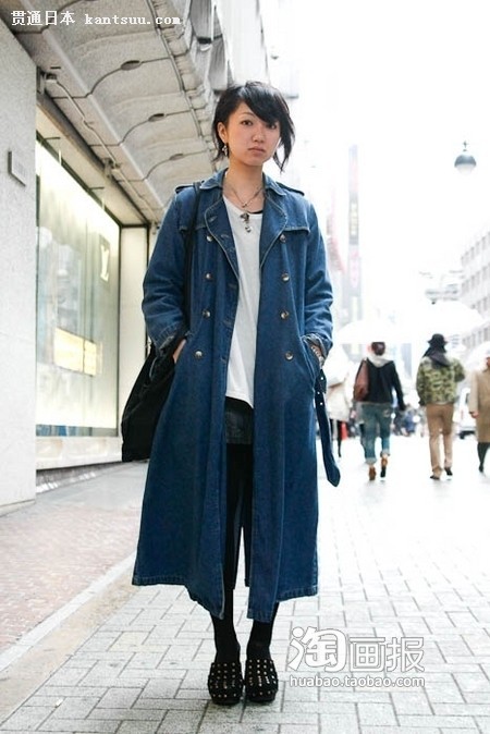 日本超高人气的街拍搭配