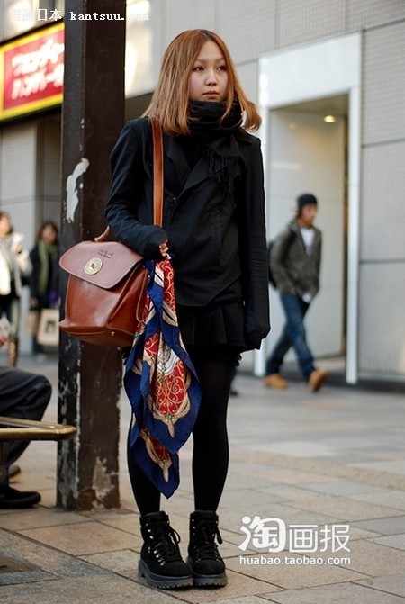 日本超高人气的街拍搭配