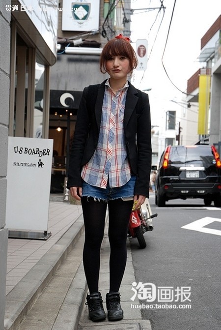 日本超高人气的街拍搭配