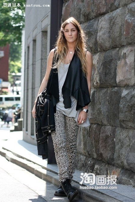 日本超高人气的街拍搭配