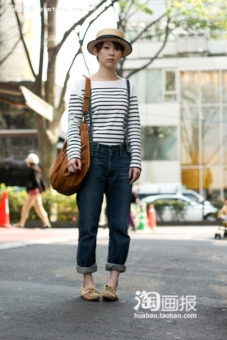 日本超高人气的街拍搭配