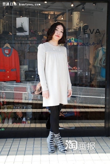 日本超高人气的街拍搭配