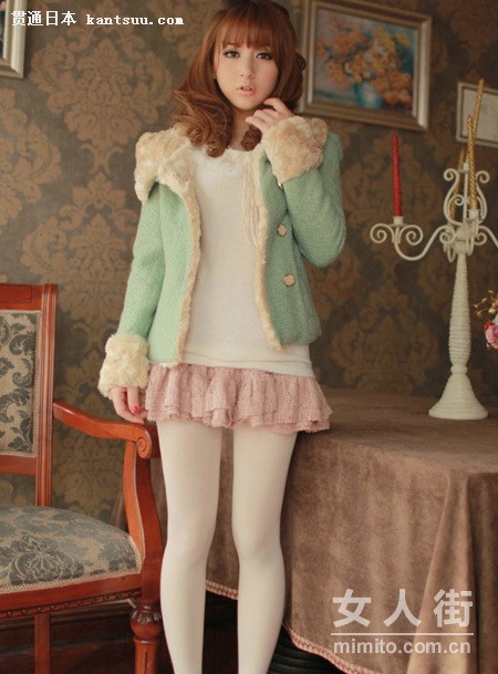 20款日系美妞亮色约会装