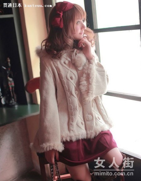 20款日系甜美搭 初冬时髦不臃肿