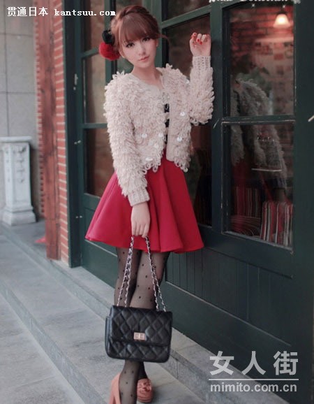 20款日系甜美搭 初冬时髦不臃肿