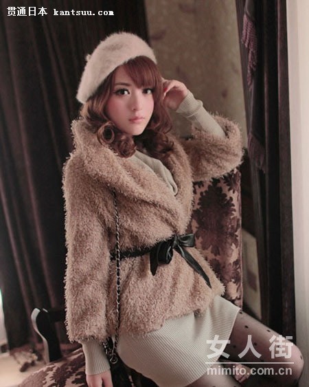 20款日系甜美搭 初冬时髦不臃肿