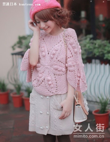 20款日系甜美搭 初冬时髦不臃肿