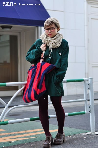 1月日本街头 2012年最新流行风向标