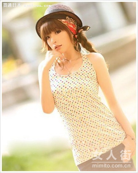 撩人甜美风 日系简约春装