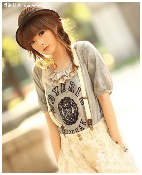 撩人甜美风 日系简约春装