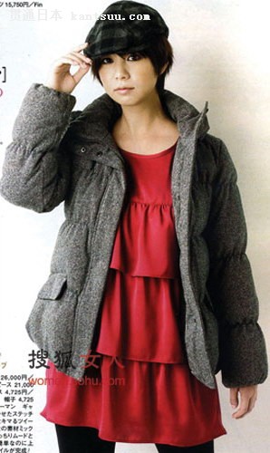 日系时髦羽绒服
