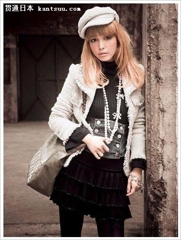 甜美日系搭配 巧掩身材缺陷