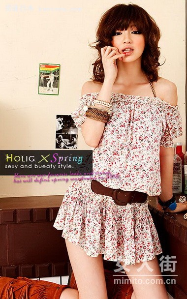 日系独特品味 早春人气性感着装