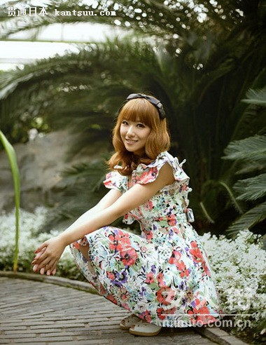 日系美模超上镜 田园风美搭