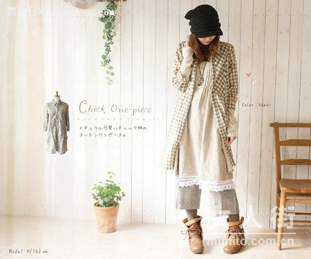 日本学生妹 早春清新气质搭