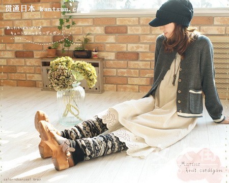 日本学生妹 早春清新气质搭