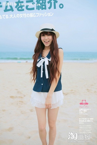 日本女孩 15款可爱夏日搭配