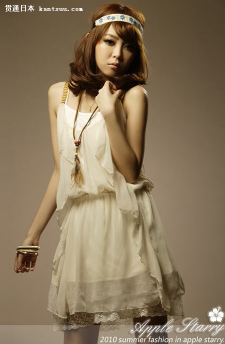 7月日系女生甜美浪漫搭配