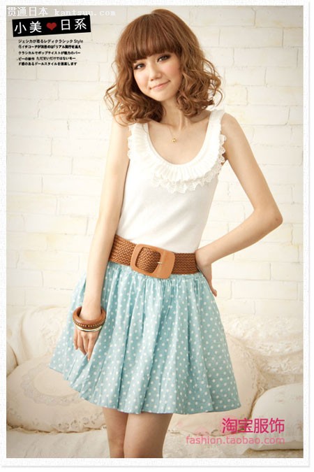 小美日系 亲和度100%迷人夏装