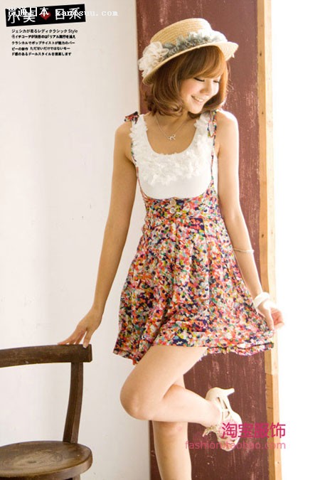 小美日系 亲和度100%迷人夏装