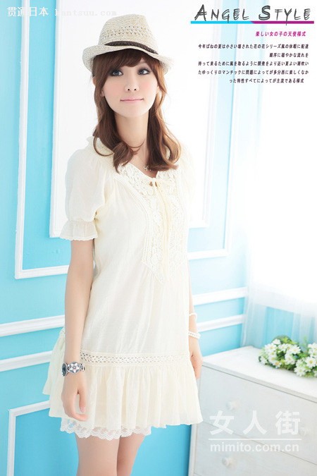 日系MM气质迷人 打造夏日甜心搭