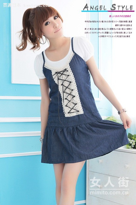 日系MM气质迷人 打造夏日甜心搭