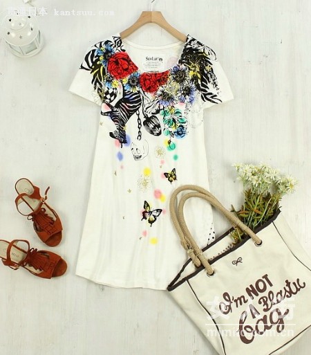 日本妞主流搭法 清新素雅更有品位