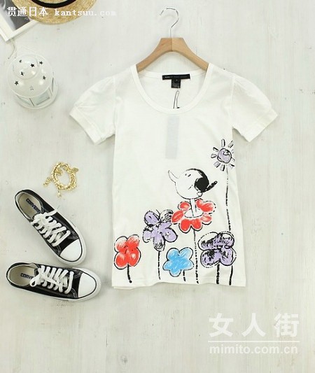 日本妞主流搭法 清新素雅更有品位