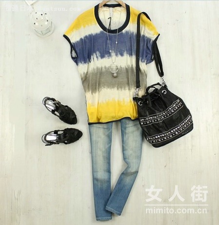 日本妞主流搭法 清新素雅更有品位