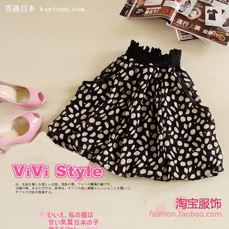 日系VIVI风 夏日甜美单品推荐