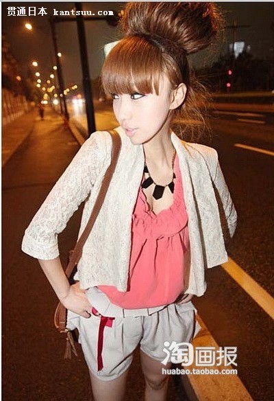 迷人日式浮夸娃娃玩味美搭