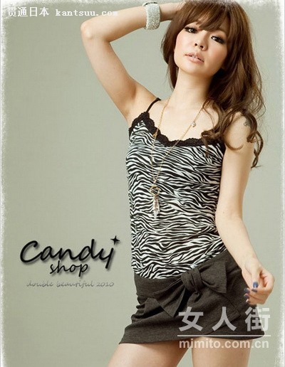 荷叶边T+蕾丝裙 8月日系甜美风大热