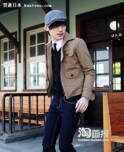 街拍!韩国帅男初秋势不可挡