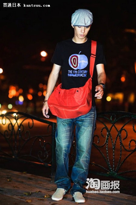 日本帅男春装秀 追捧款式潮T