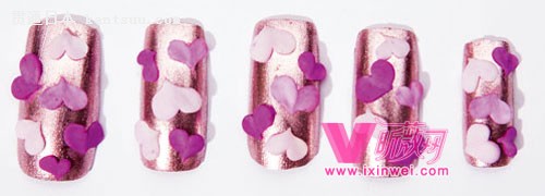 08夏日美甲 挑战夏日艳丽色彩美甲