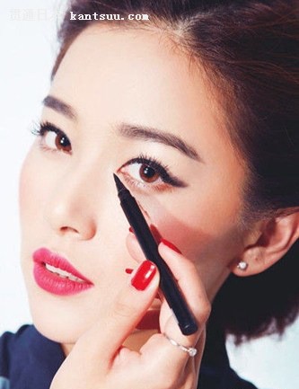 内双眼睛彩妆技巧 立变迷魅惑大眼