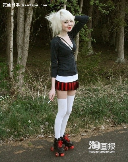 国外街拍 美腿美女大索罗