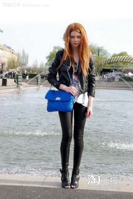 国外街拍 美腿美女大索罗