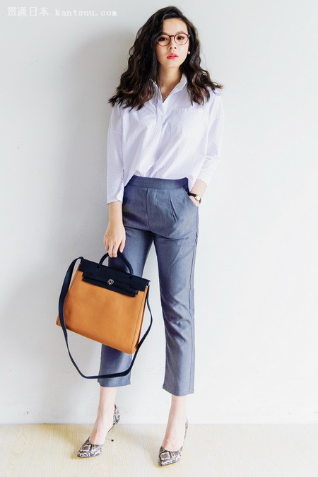 秋季服饰搭配示范:秒变职场知性女生