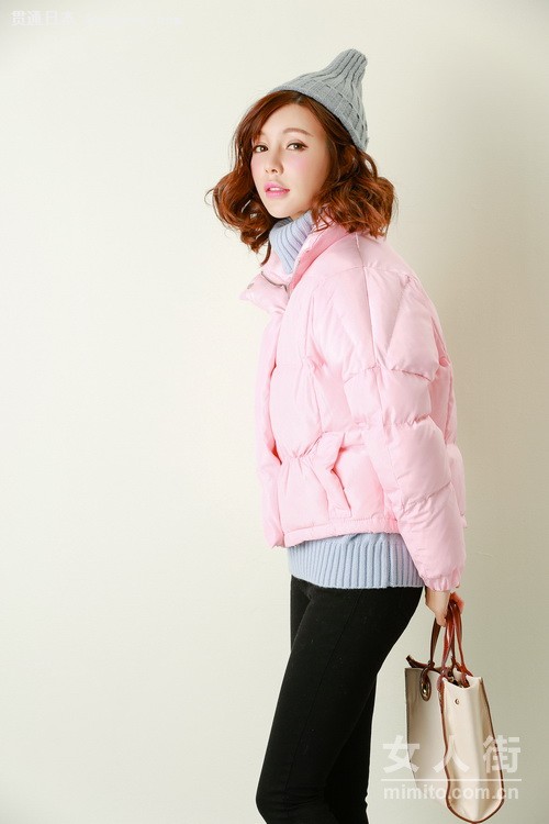 冬季粉色搭配示范:永远的少女粉嫩心