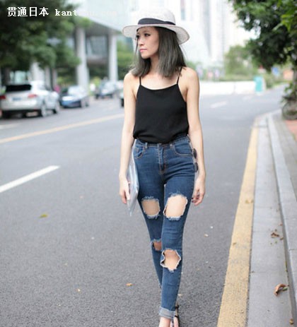 达人示范背心+铅笔裤 束衫穿最显瘦